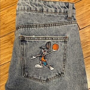 Forever 21 Space Jam Bugs Bunny Streetwear Grunge Jeans Women’s 31